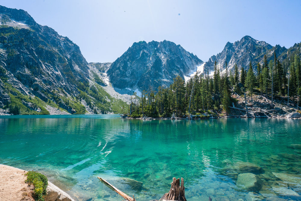 Colchuck Lake in the Enchantments area of Washington