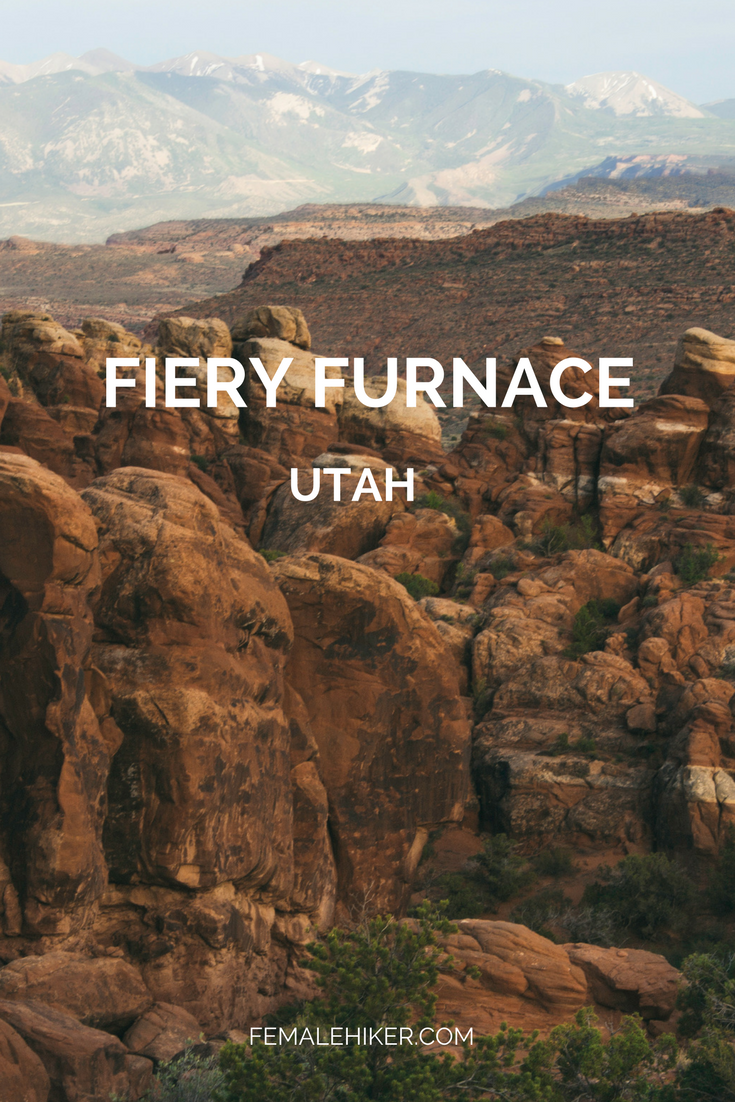 Fiery Furnace in Arches National Park