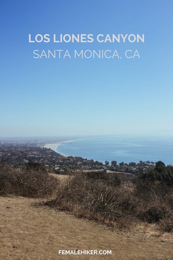 Los Liones Canyon in Santa Monica (Los Angeles, CA)