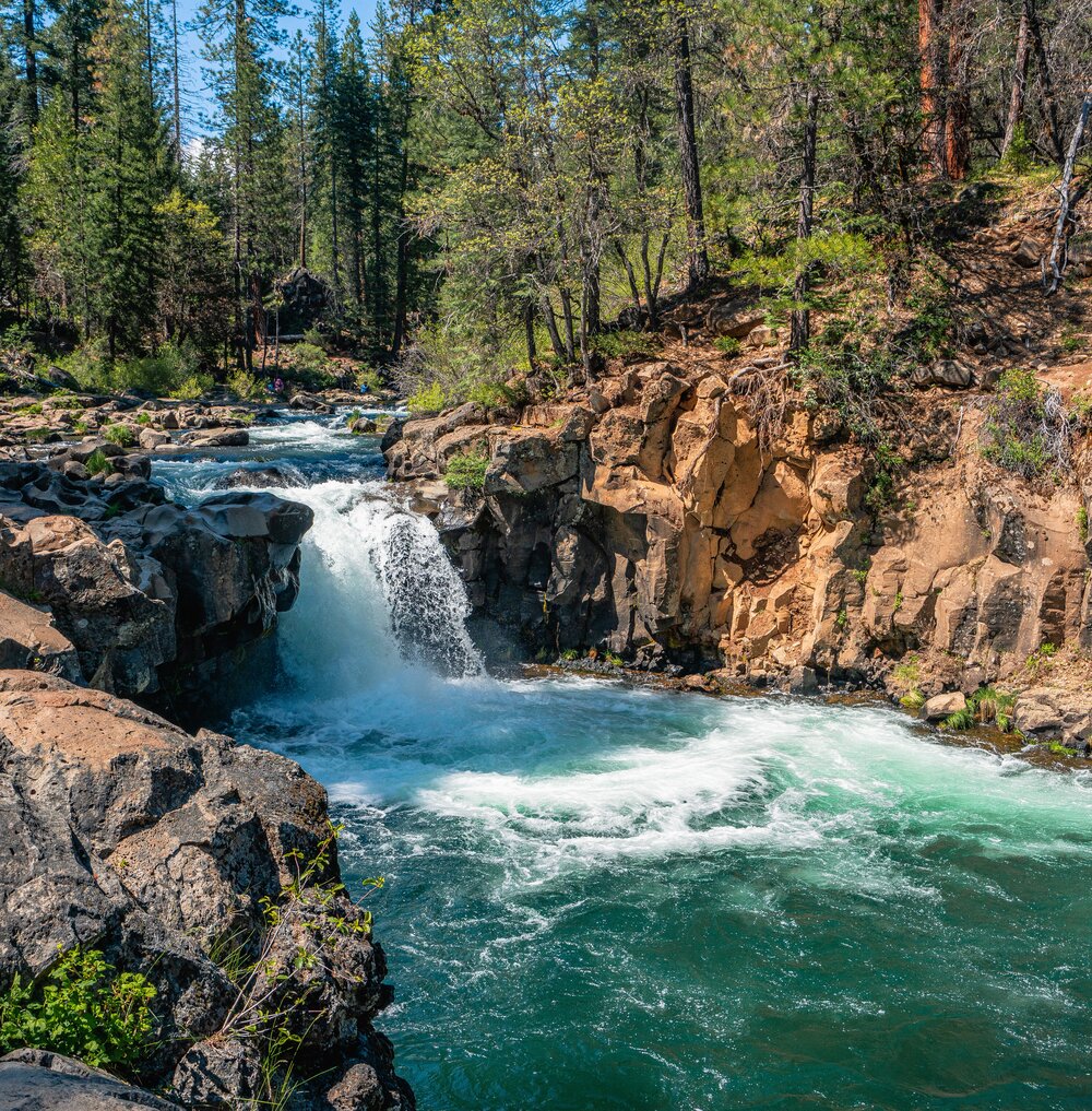 McCloud River Three Falls Hike FemaleHiker Mt Shasta