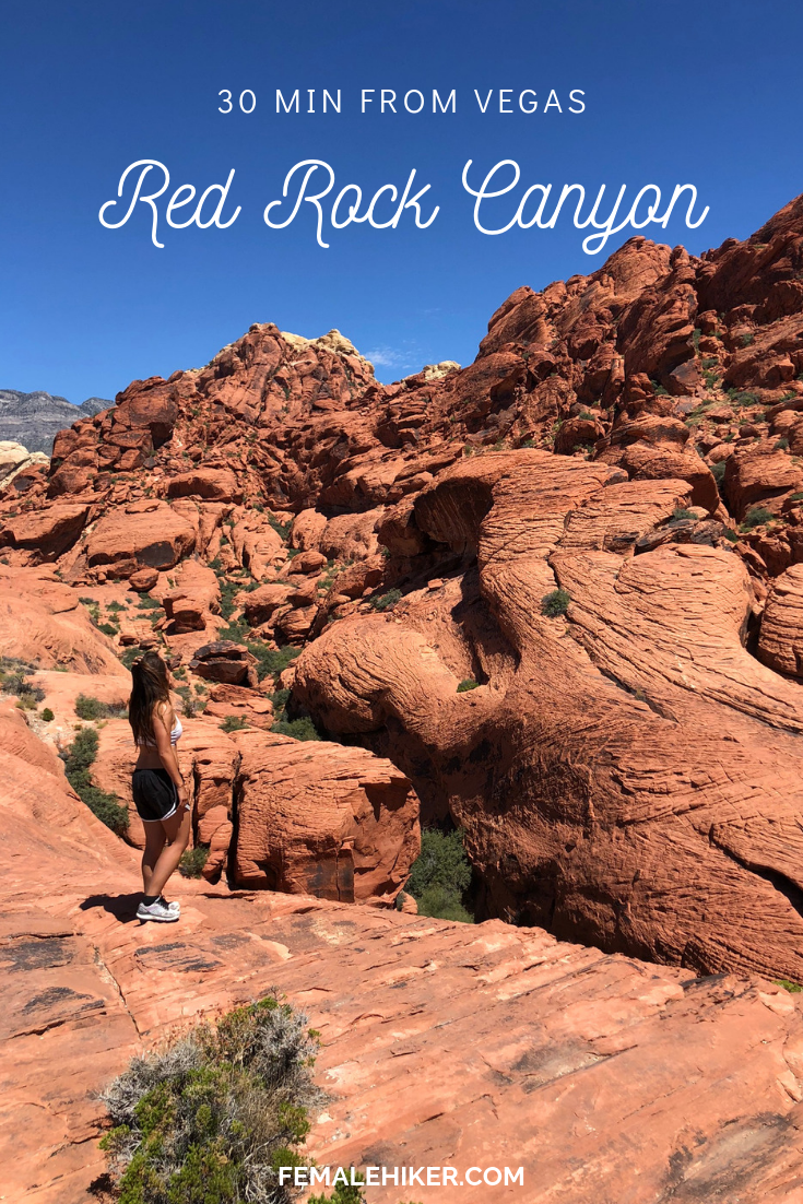 Red Rock Canyon Near Las Vegas Medium The Modern Female Hiker