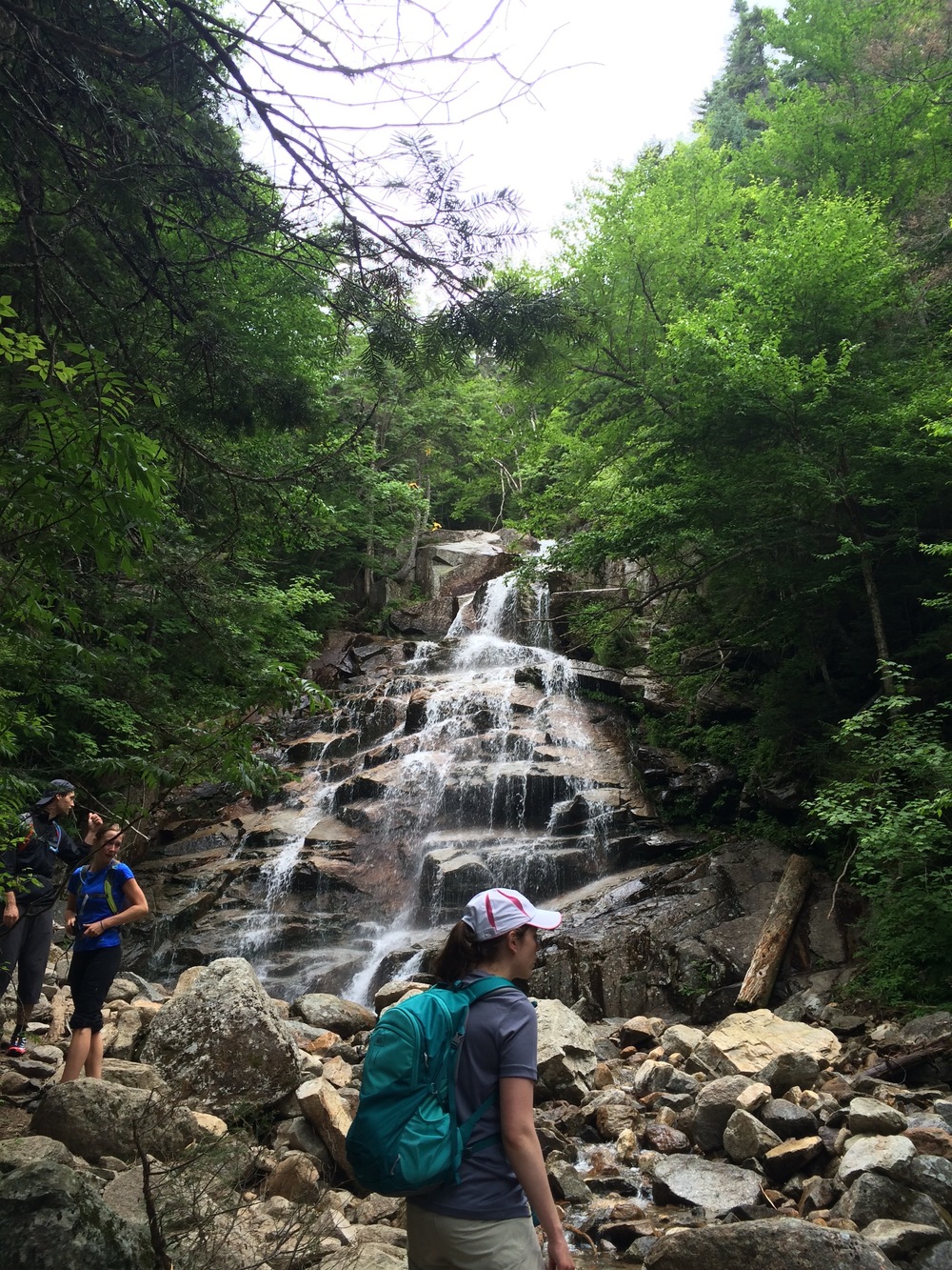 Waterfall in New Hampshire