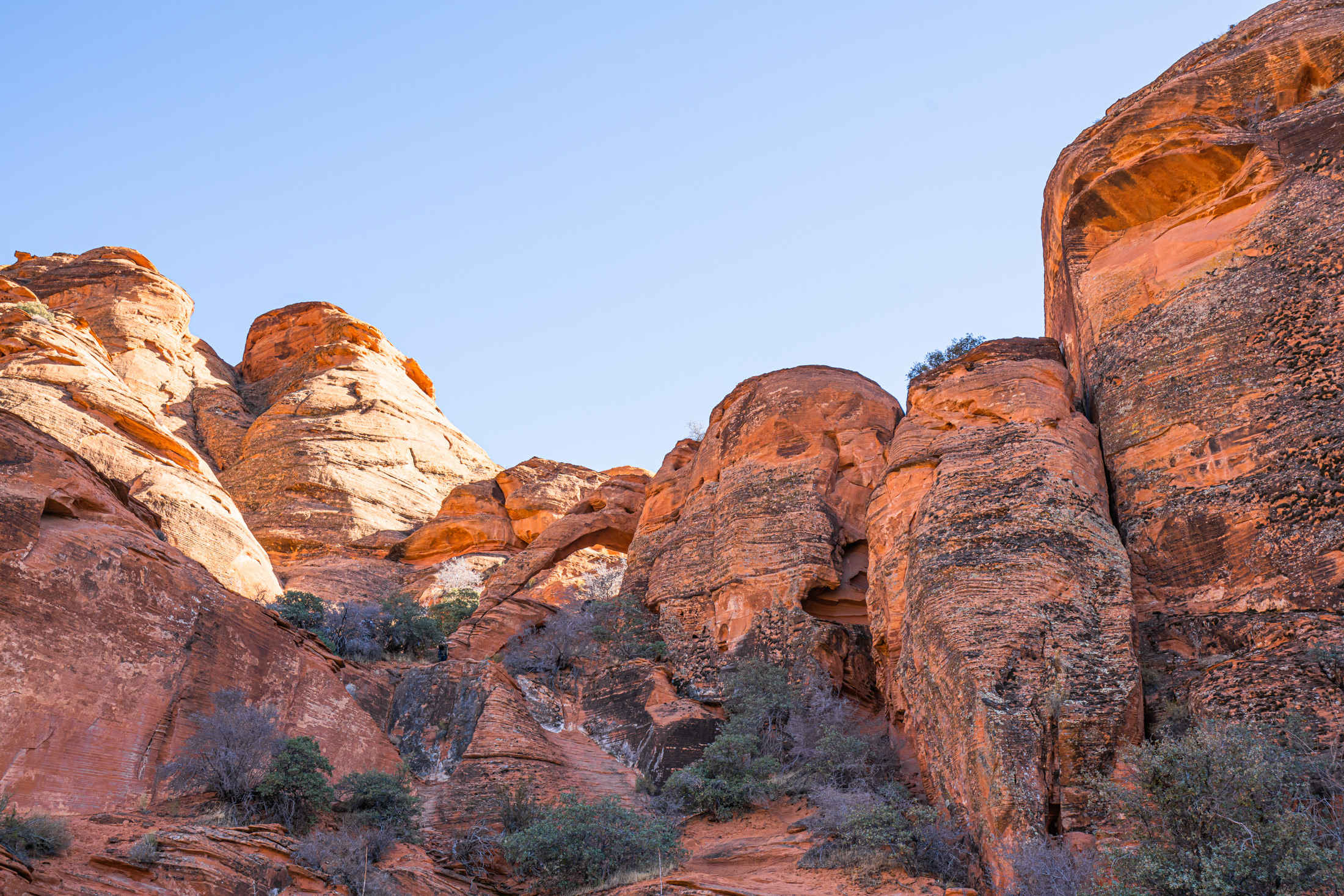 St George Hiking Trails - Elephant Arch FemaleHiker