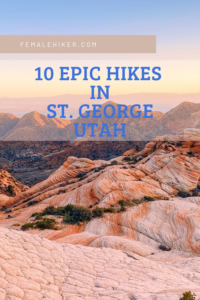 FemaleHiker Hikes in St George