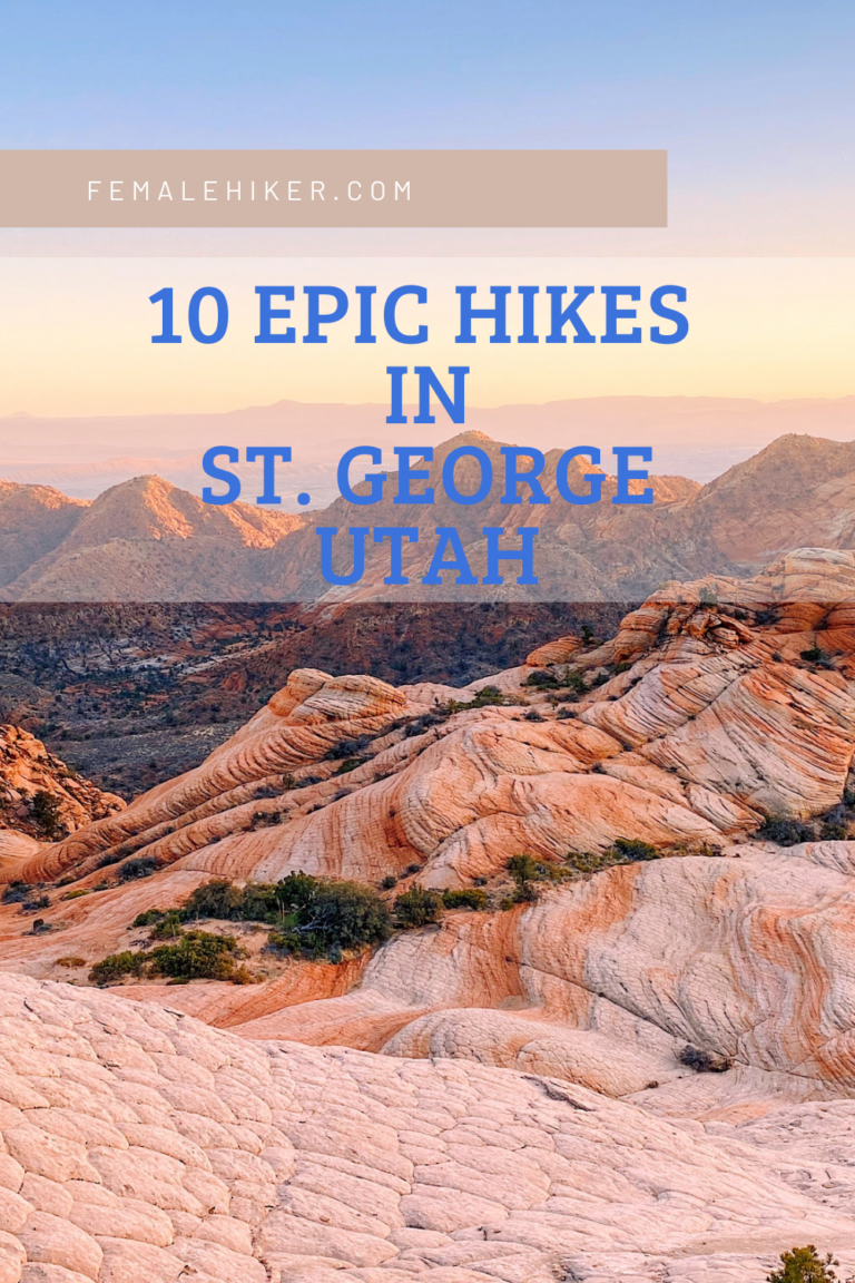 FemaleHiker Hikes in St George