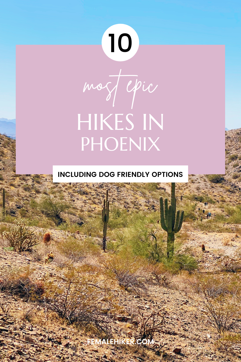 Best hikes in Phoenix. FemaleHiker