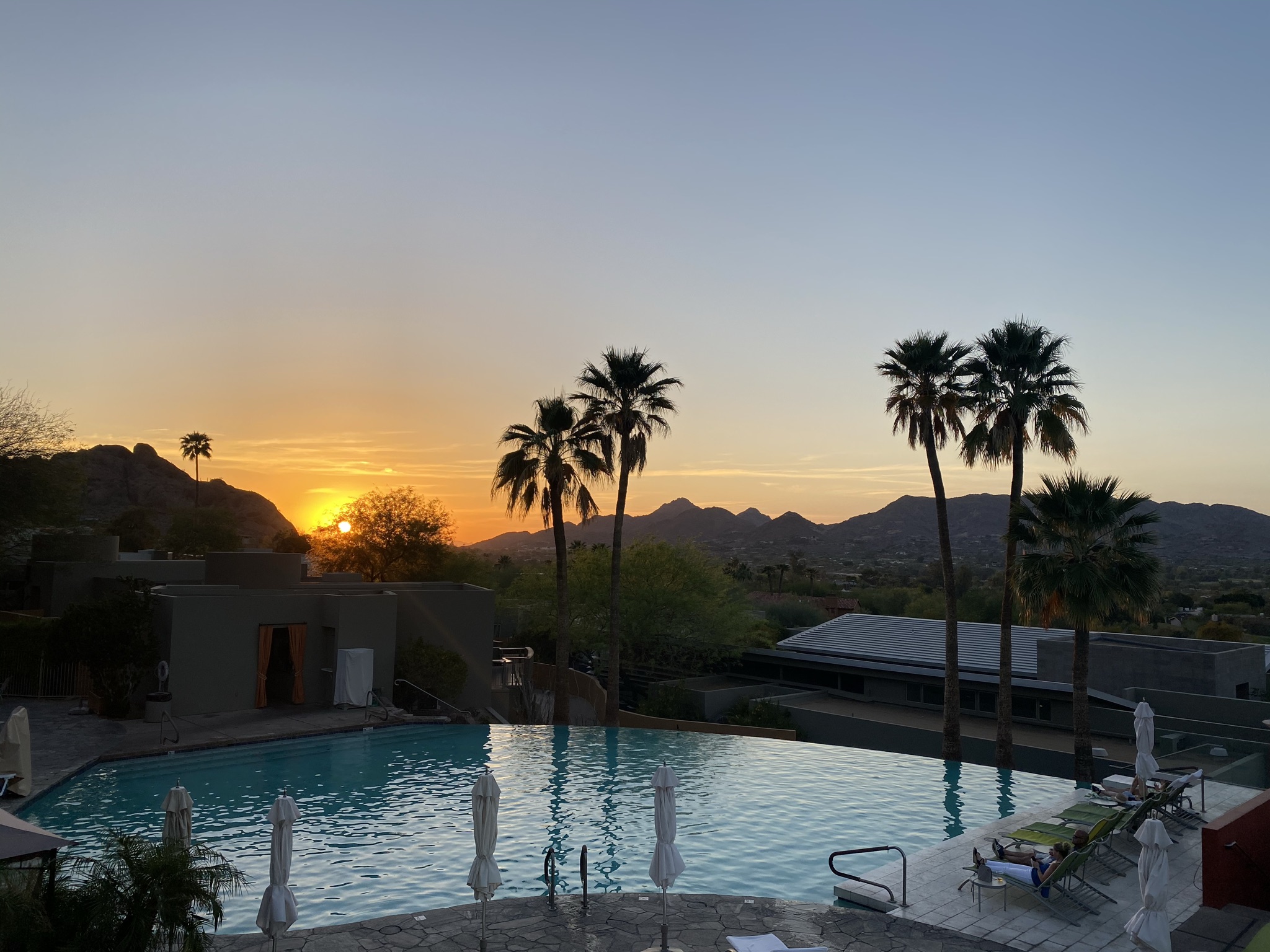 Sunset views in Phoenix. FemaleHiker