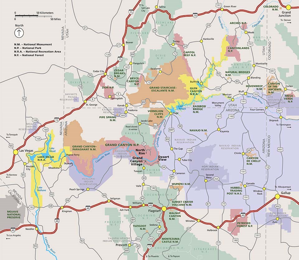 Grand Canyon itinerary