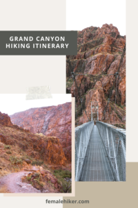 grand canyon itinerary