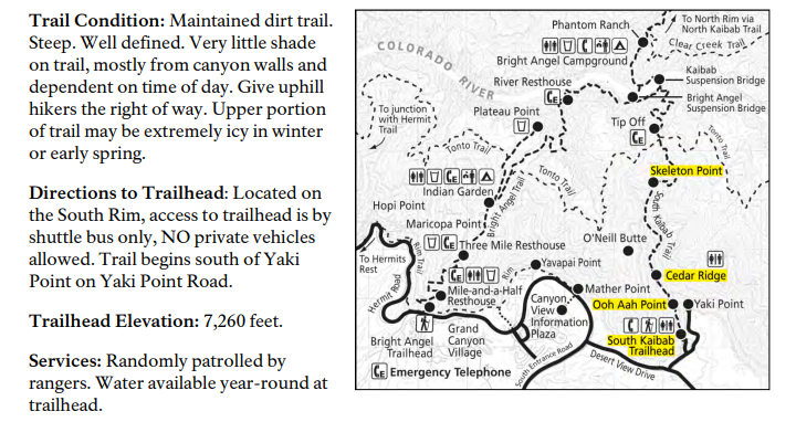 grand canyon itinerary