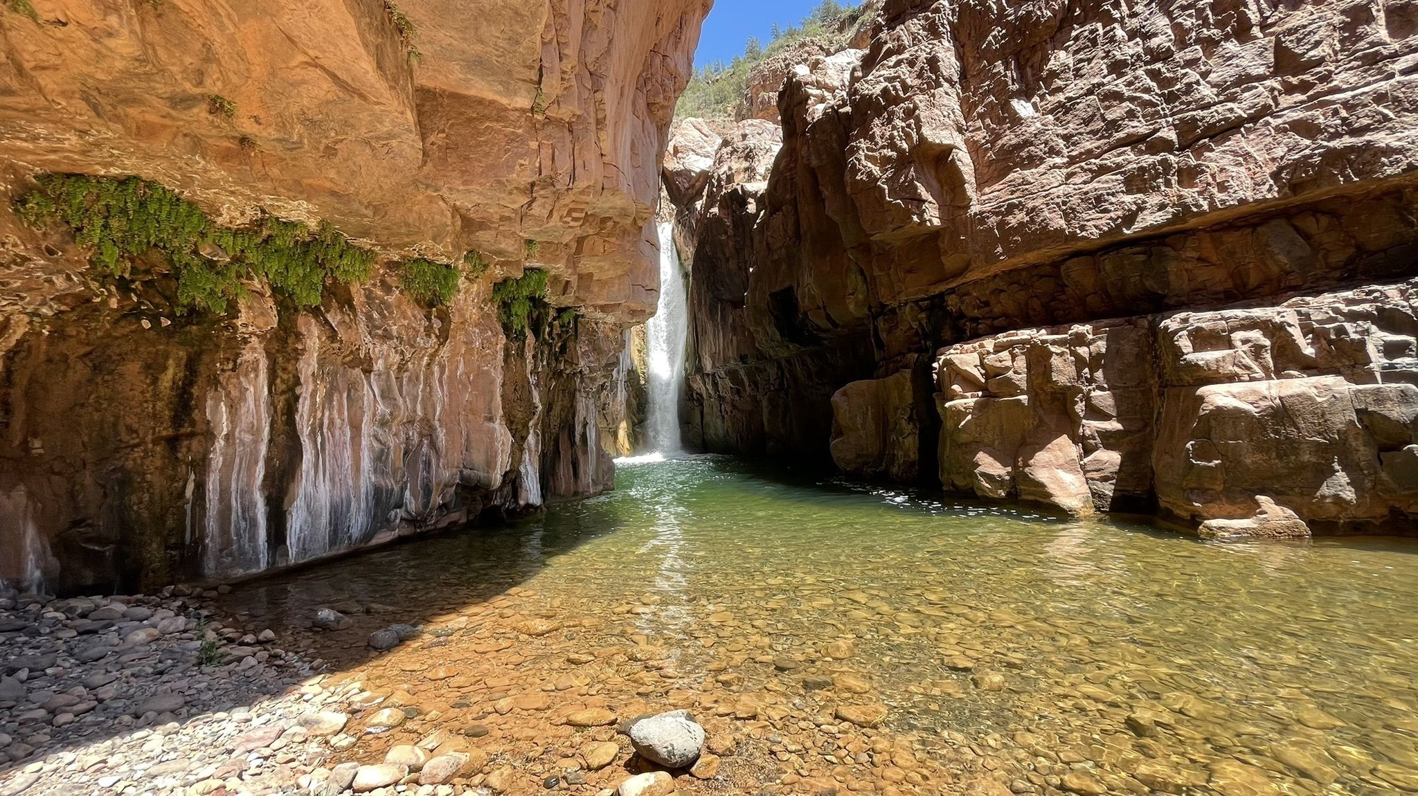 arizona waterfalls hiking