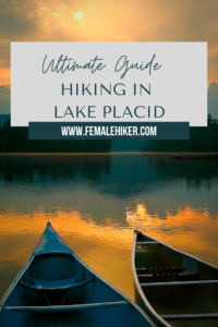 Lake Placid Hiking Trails FemaleHiker