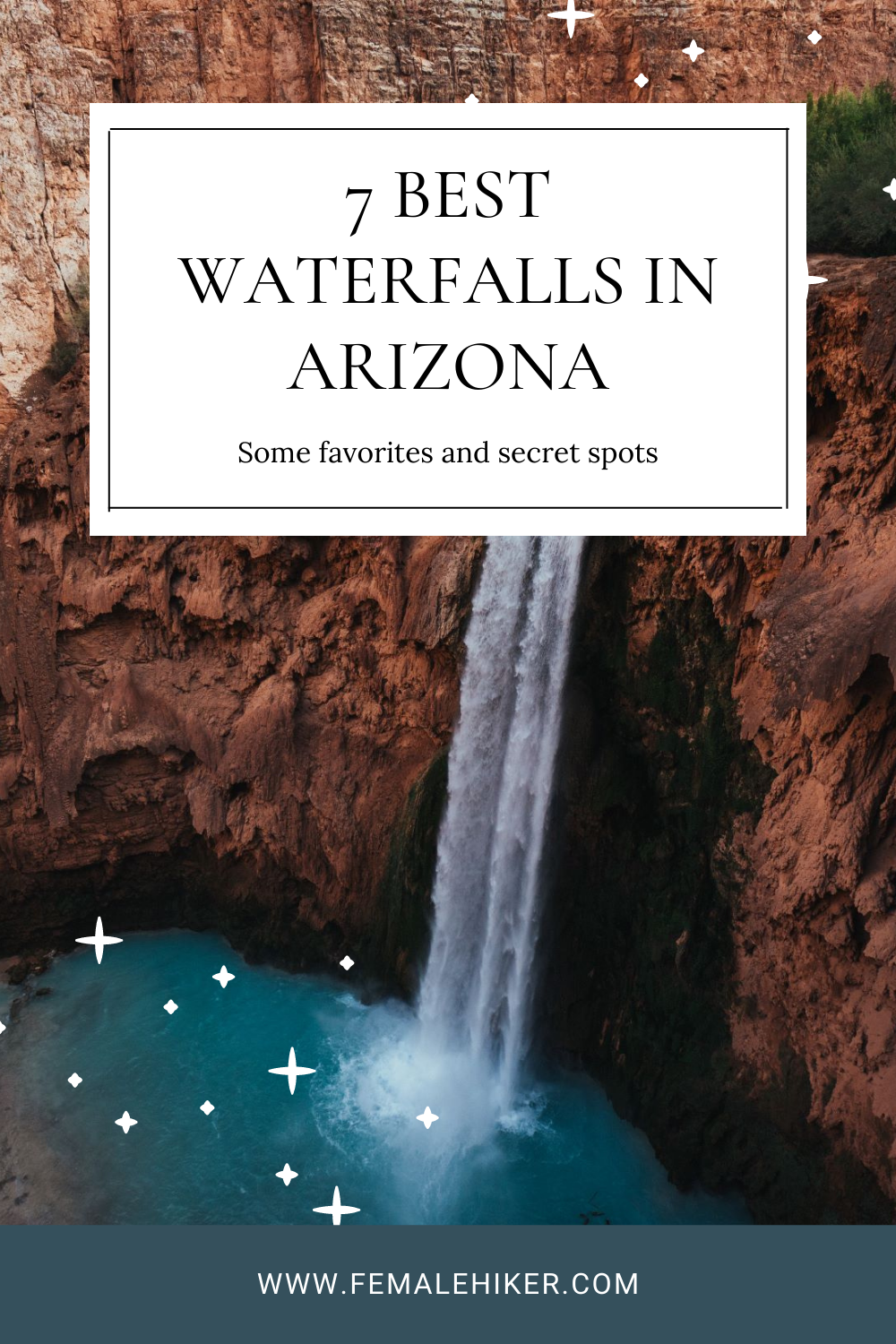 7 Best Waterfalls in Arizona 1 arizona waterfalls hiking FemaleHiker