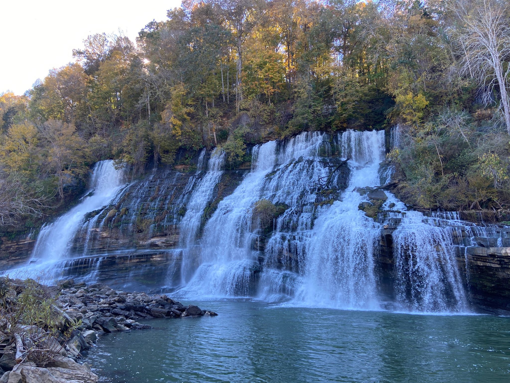 hiking waterfalls in nashville