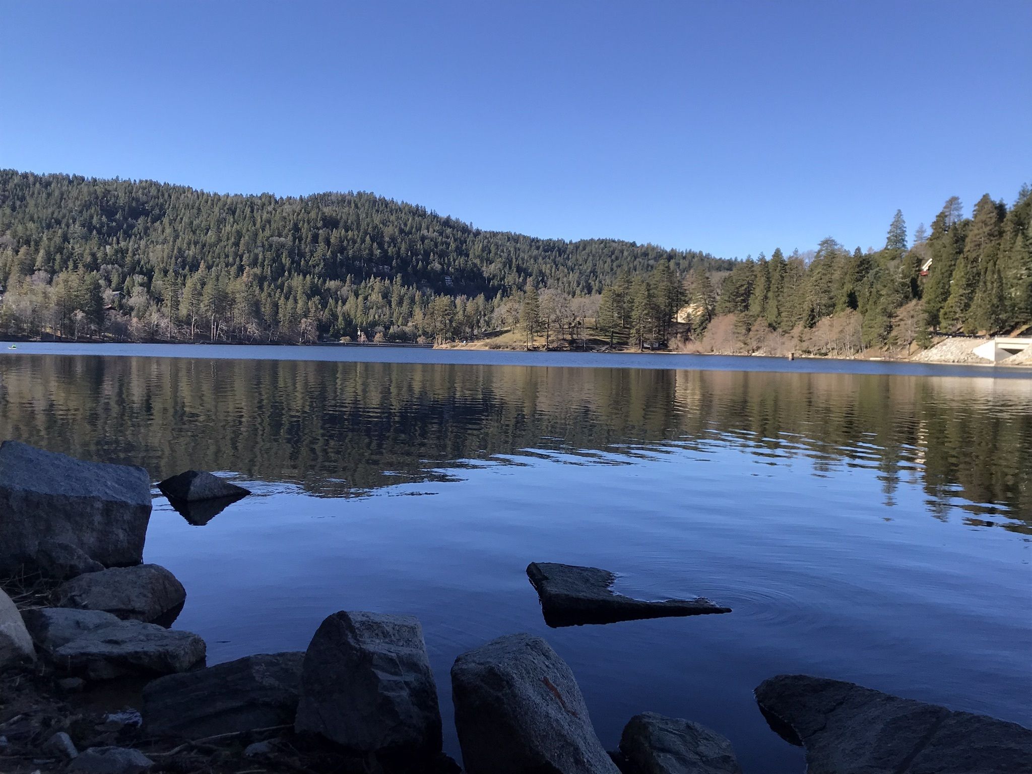 Lake Arrowhead hiking trail