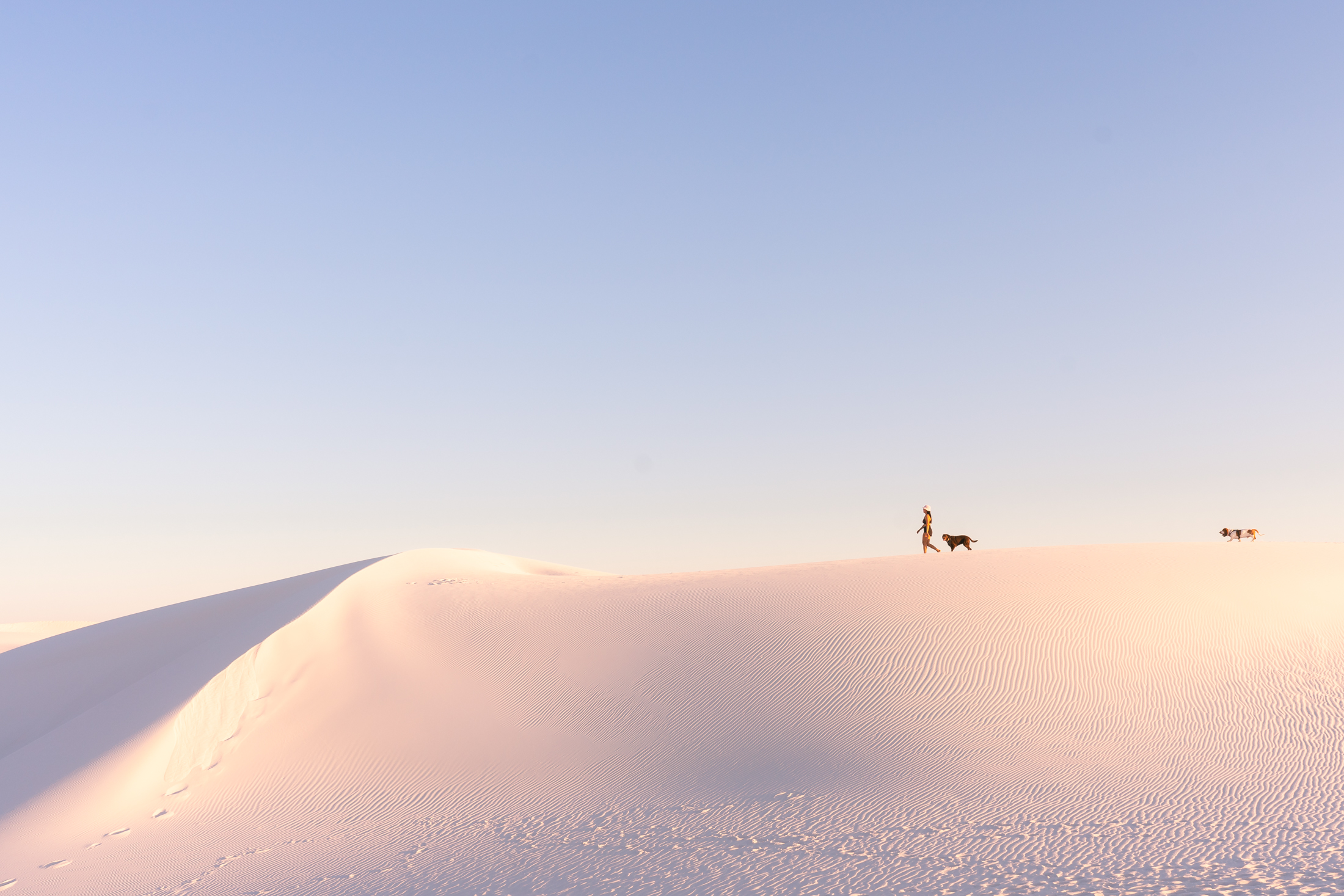 white sands national park hiking trail santa fe new mexico