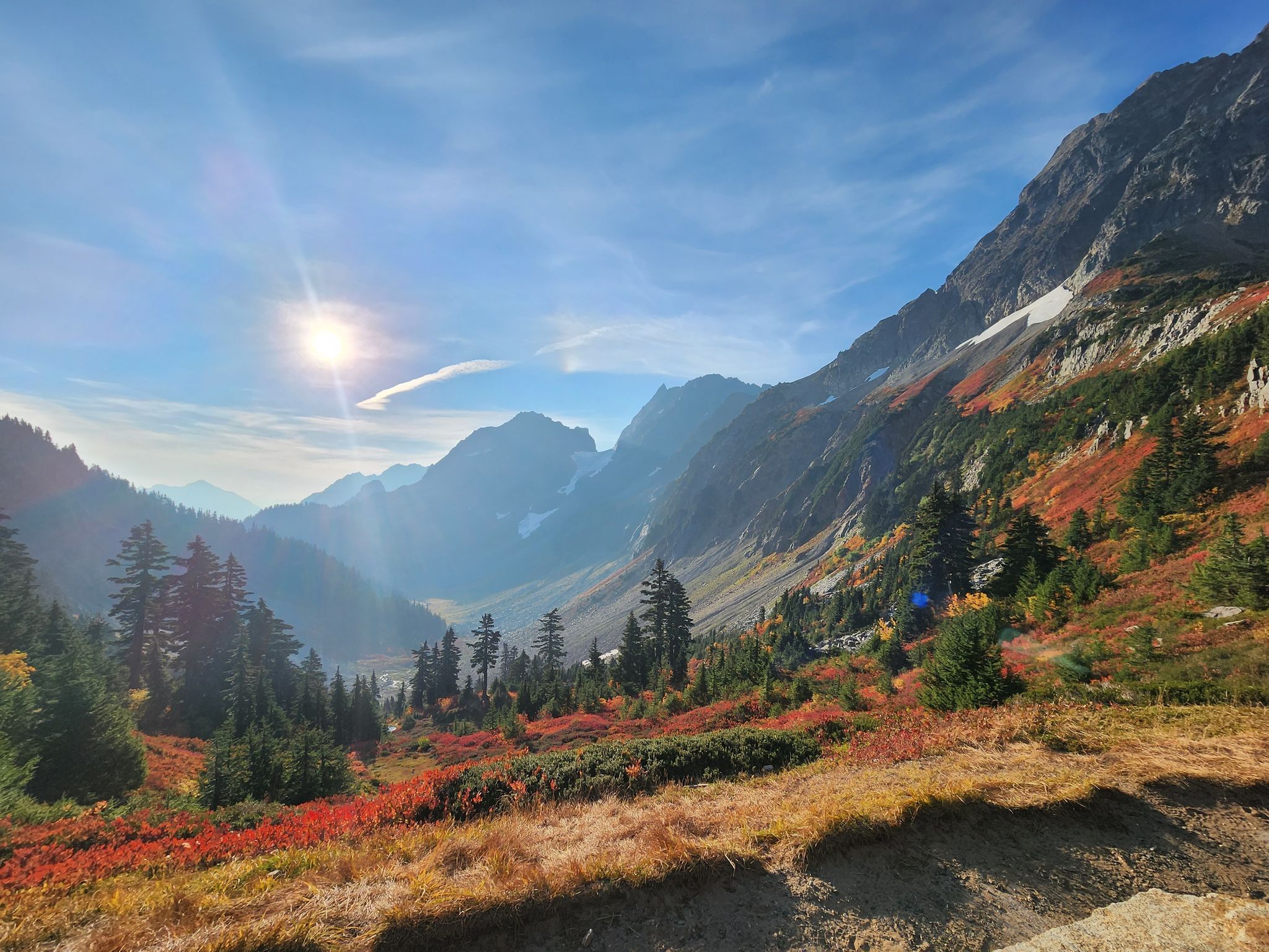 Fall colors at Cascade Pass cannot be beaten. One of the most popular hikes in North Cascades National Park