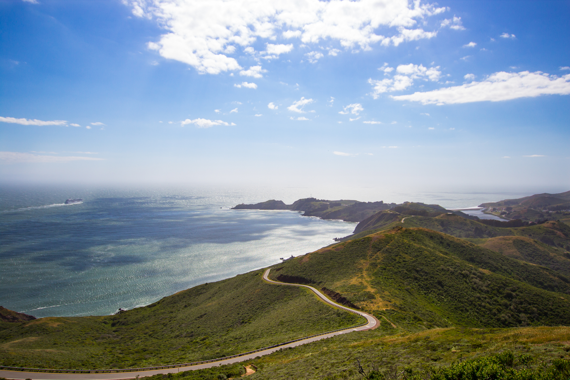 dog friendly hikes in the bay area Marin Headlands