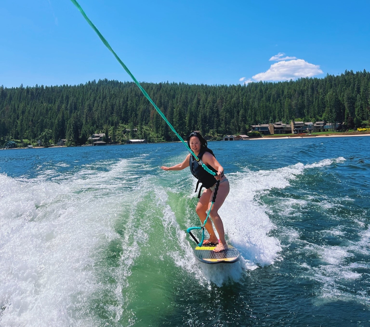 best things to do in Coeur d'Alene includes wakesurfing