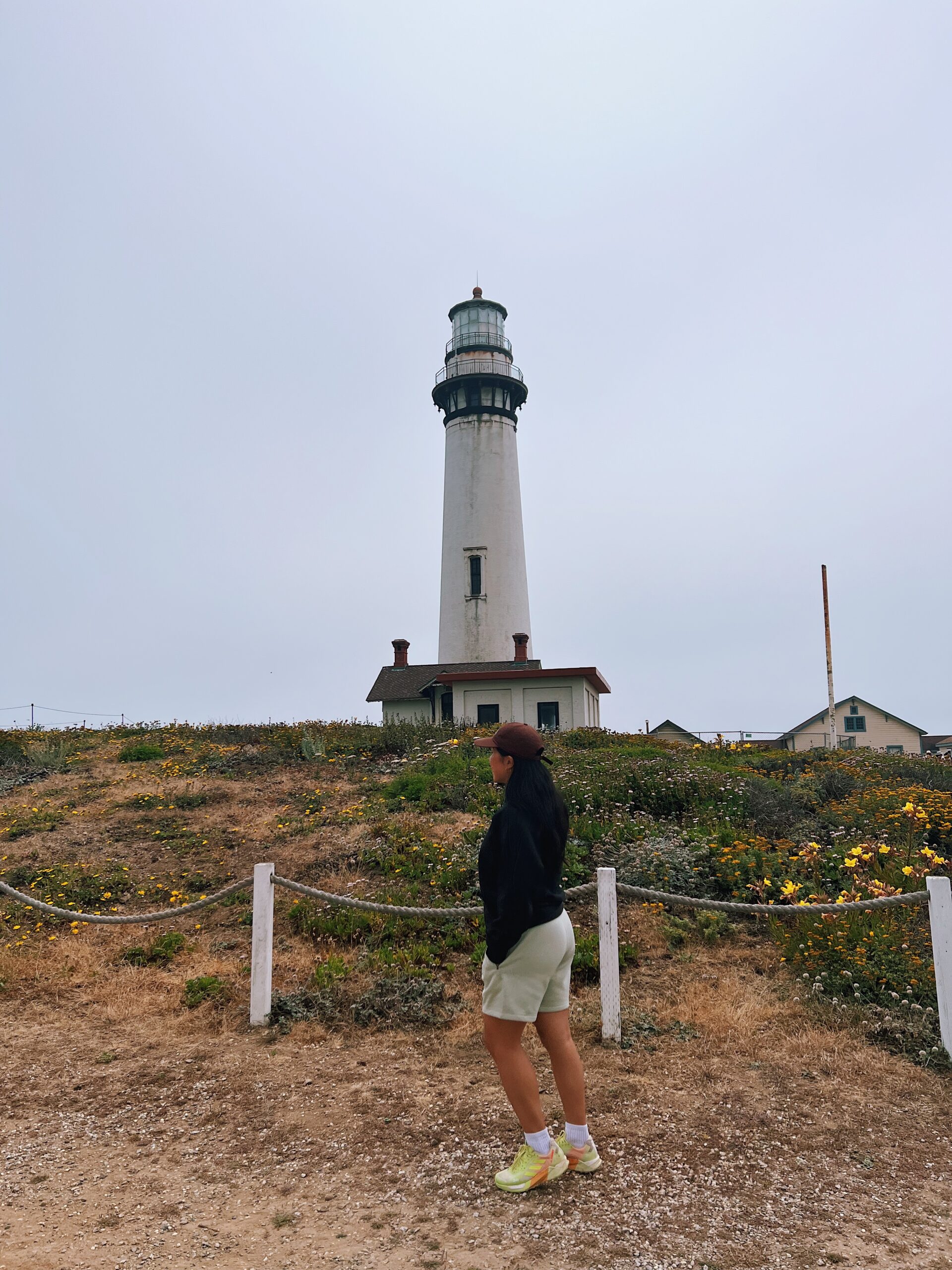 Pidgeon Point Lighthouse near Half Moon Bay for epic views in San Francisco Bay Area